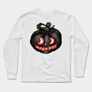 Black Jack O Lantern Long Sleeve T-Shirt